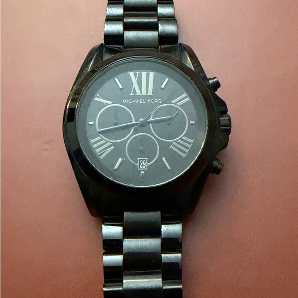 Michael Kors Dark Gray Chronograph Watch